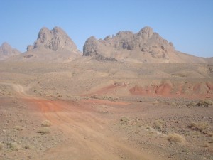 Des paysages exceptionnels lors de la Transahariana...