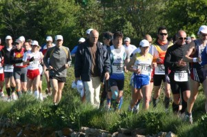 Thierry Dossard n°123 en plein effort