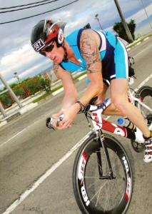 Arnaud Bézard en plein effort