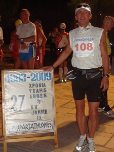 Thierry Adeline au Spartathlon